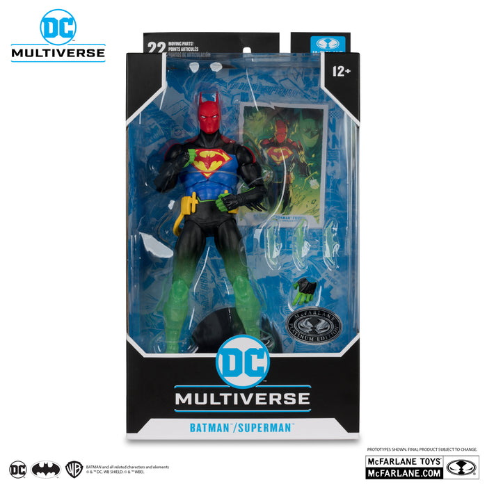 DC Multiverse Platinum Label Batman/Superman: World's Finest Fusion