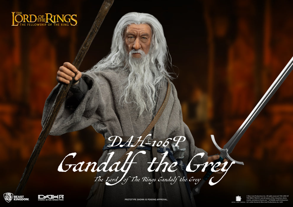 The Lord of the Rings Dynamic 8ction Heroes DAH-106P Gandalf The Grey