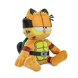 Kid Robot Garfield X Teenage Mutant Ninja Turtles "Garfello" Phunny Plush