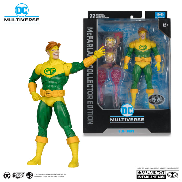 DC Multiverse Platinum Label Collector Edition #24 Geo-Force (The Outsiders)