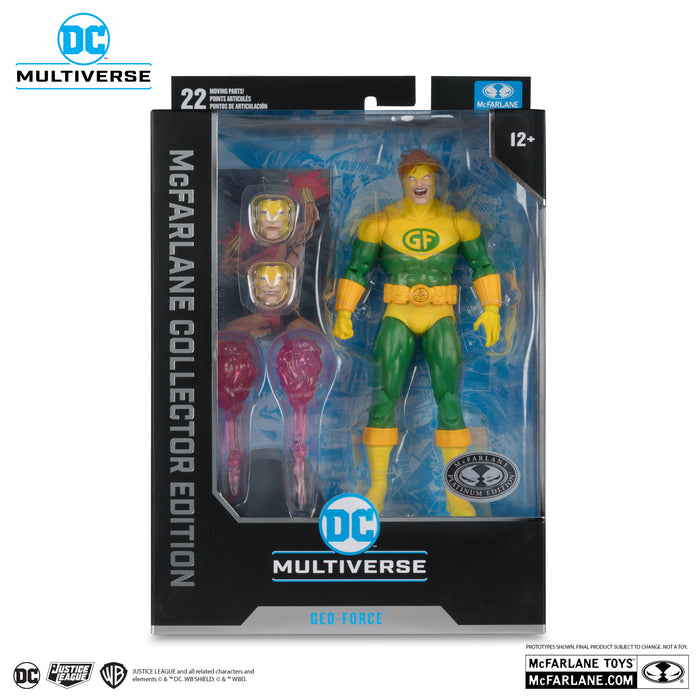 DC Multiverse Platinum Label Collector Edition #24 Geo-Force (The Outsiders)