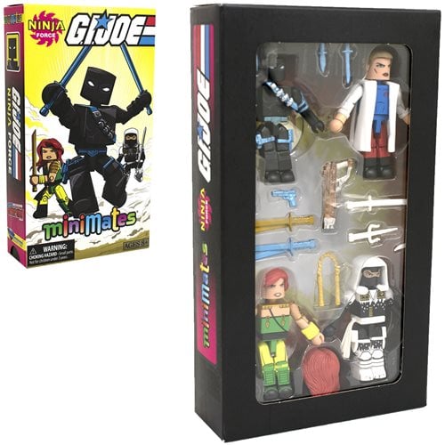 G.I. Joe Minimates Ninja Force NYCC 2022 Exclusive Box Set