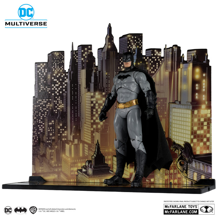 DC Multiverse NYCC Exclusive Gold Label Batman with Bat-Glider (Rebirth- The Thirteenth Hour)