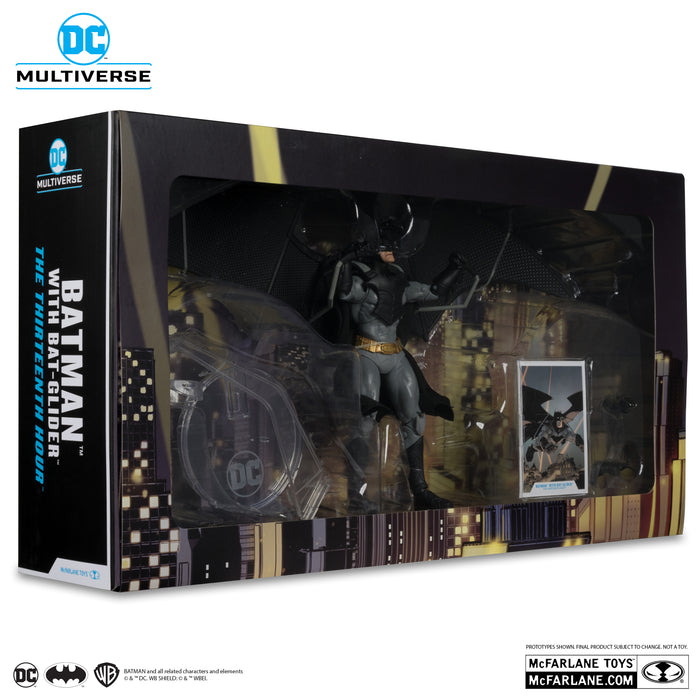 DC Multiverse NYCC Exclusive Gold Label Batman with Bat-Glider (Rebirth- The Thirteenth Hour)