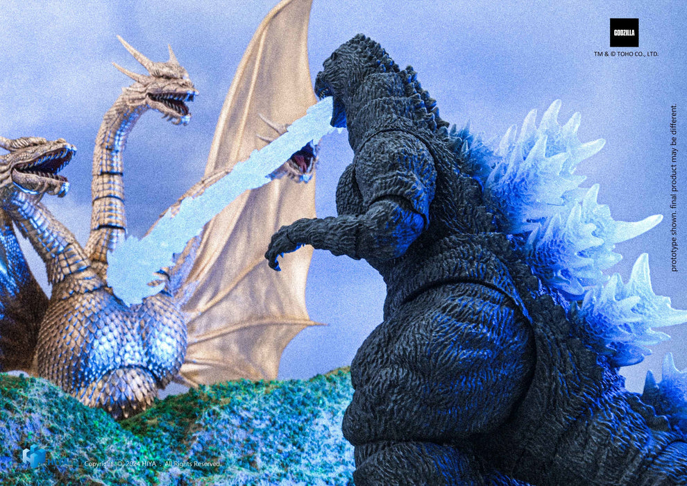 Hiya Toys Exquisite Basic Godzilla vs. King Ghidorah 1991 Godzilla Heat Ray Hokkaido Version (Previews Exclusive)