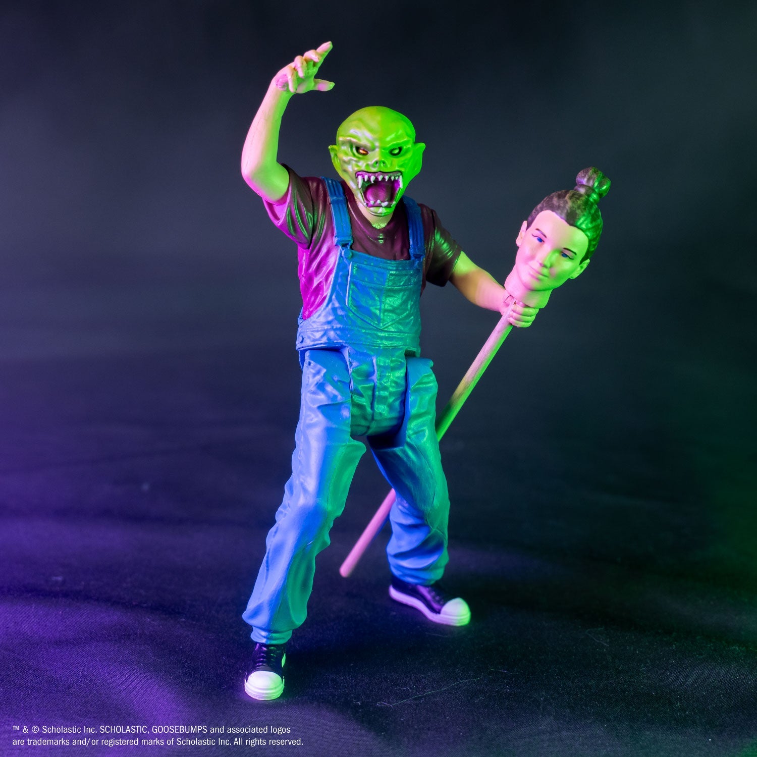 Goosebumps Ruler Goosebumps COMPLETE SET OF 5 with Curly Build-A-Figure (5