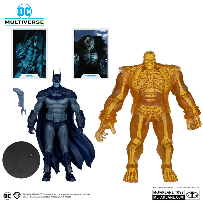 DC Multiverse Exclusive Gold Label Batman & Solomon Grundy 2-Pack (Arkham City)