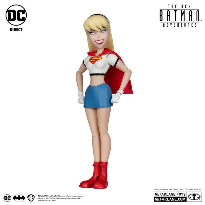 DC Direct New Batman Adventures Batman Exclusive Gold Label "Girl's Night Out" 3-Pack (Supergirl, Live Wire, & Poison Ivy)