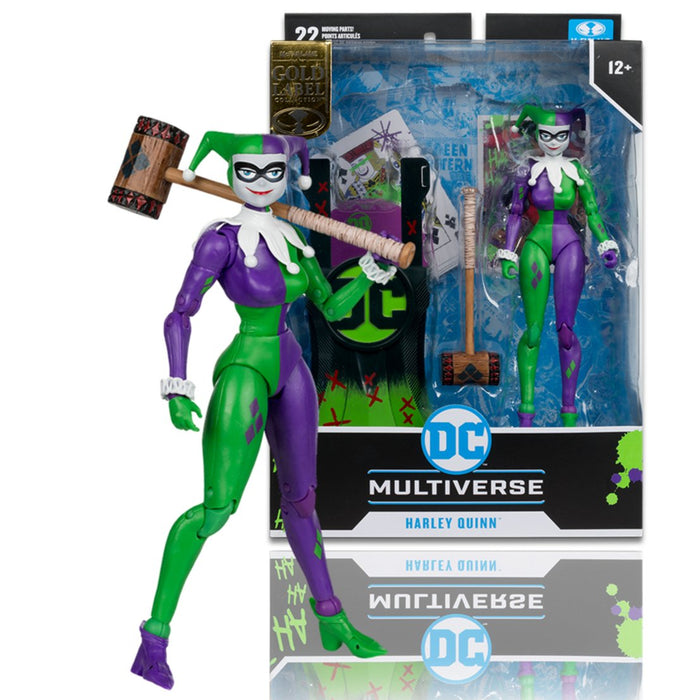 DC Multiverse Exclusive Gold Label Jokerized Harley Quinn (Classic)