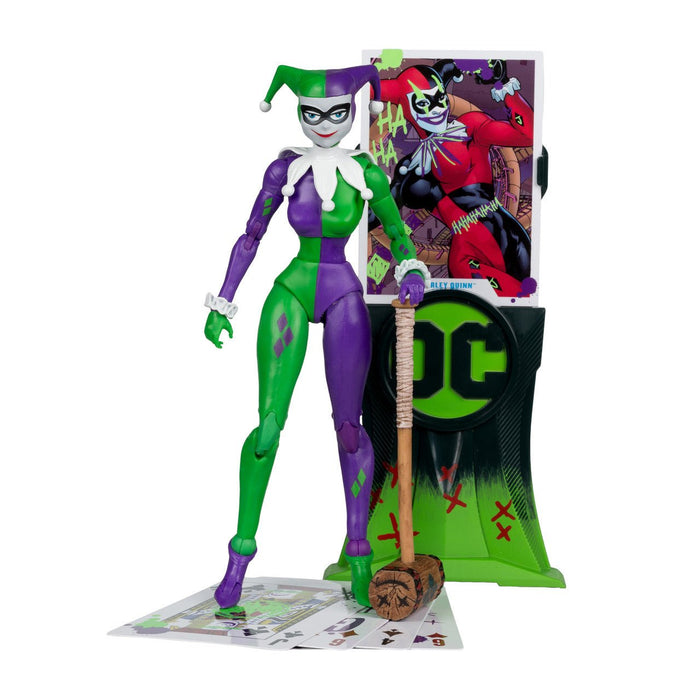 DC Multiverse Exclusive Gold Label Jokerized Harley Quinn (Classic)