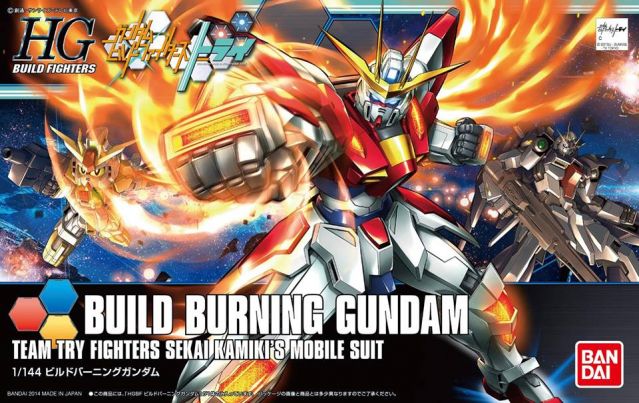 Mobile Suit Gundam HGBF Build Burning Gundam