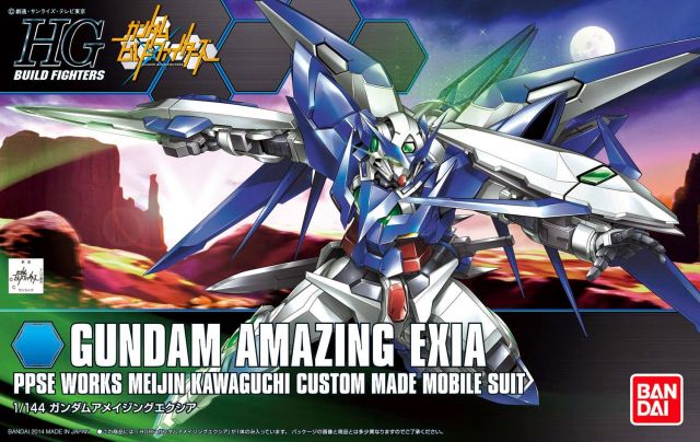 Mobile Suit Gundam HGBF Gundam Amazing Exia