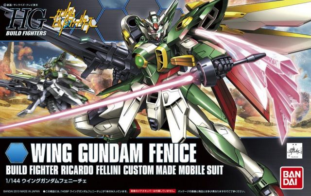 Mobile Suit Gundam HGBF Wing Gundam Fenice