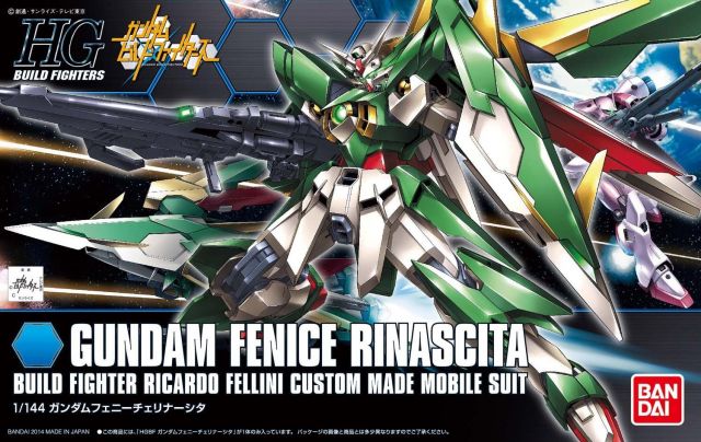 Mobile Suit Gundam HGBF Wing Fenice Rinascita