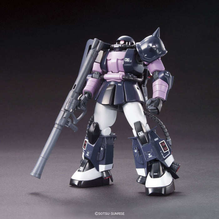 Mobile Suit Gundam HGUC MS-06R-1A Zaku II Black Tri-star