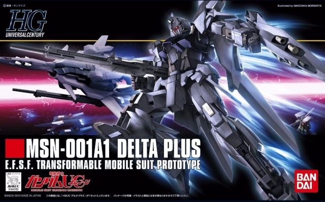 Mobile Suit Gundam HGUC MSN-001A1 Delta Plus