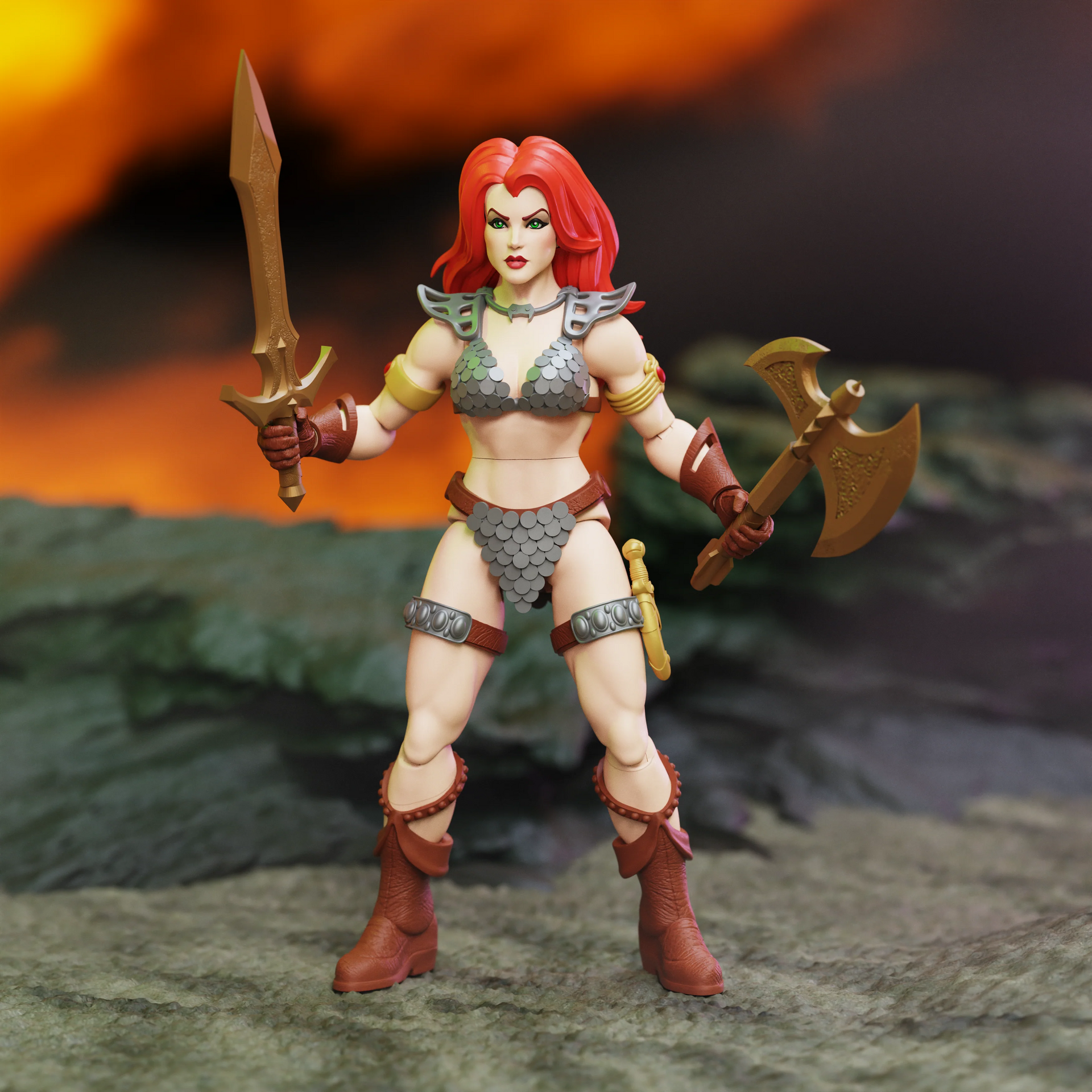 BOSS FIGHT STUDIO RED SONJA(レッドソーニャ) Amazon.com: Boss Fight Studio Epic H.A.C.K.S. Red Sonja