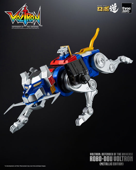 Threezero Voltron: Defender of the Universe ROBO-DOU Voltron (Metallic Edition)