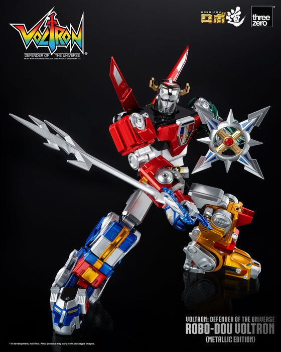 Threezero Voltron: Defender of the Universe ROBO-DOU Voltron (Metallic Edition)