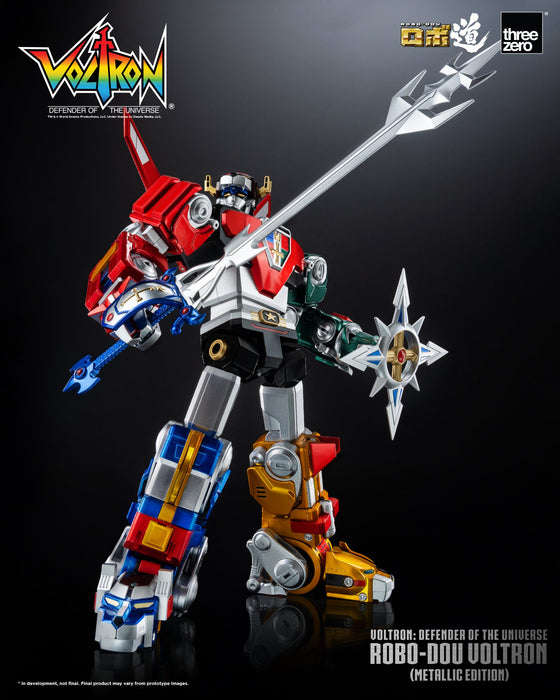 Threezero Voltron: Defender of the Universe ROBO-DOU Voltron (Metallic Edition)