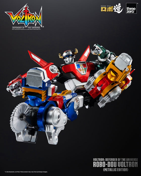 Threezero Voltron: Defender of the Universe ROBO-DOU Voltron (Metallic Edition)