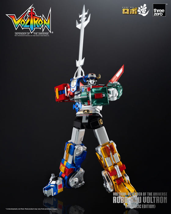 Threezero Voltron: Defender of the Universe ROBO-DOU Voltron (Metallic Edition)