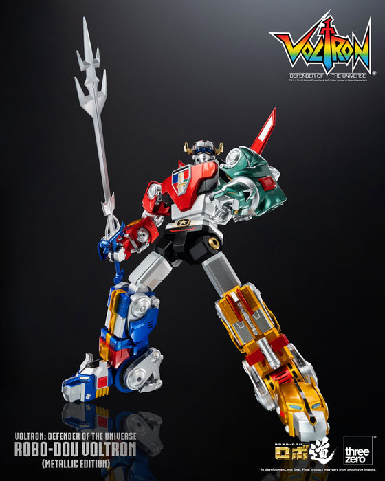 Threezero Voltron: Defender of the Universe ROBO-DOU Voltron (Metallic Edition)