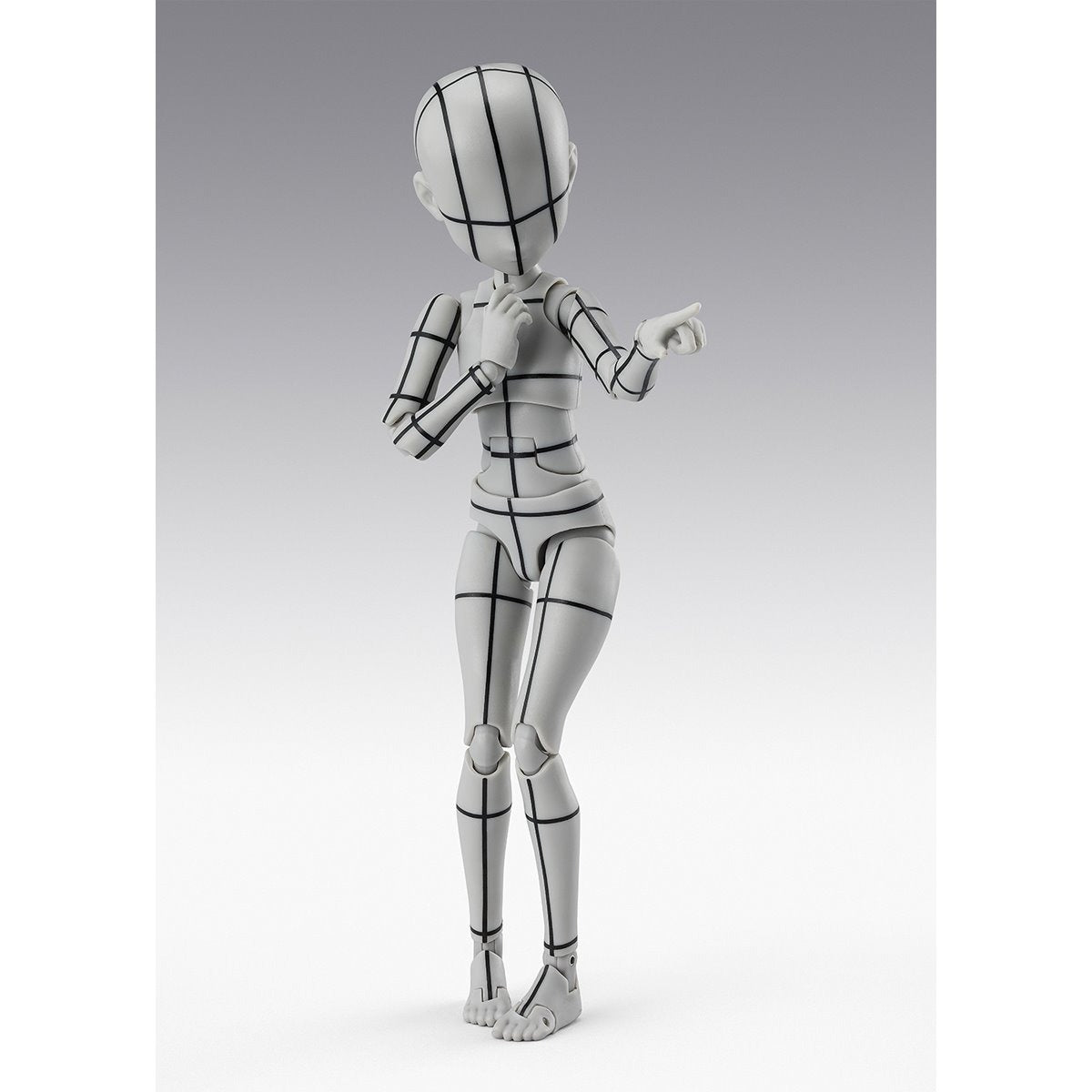S.H.Figuarts Body-Chan Ken Sugimori Edition Wireframe (Gray Color Vers ...
