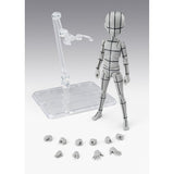 S.H.Figuarts Body-Kun Ken Sugimori Edition Wireframe (Gray Color Version)