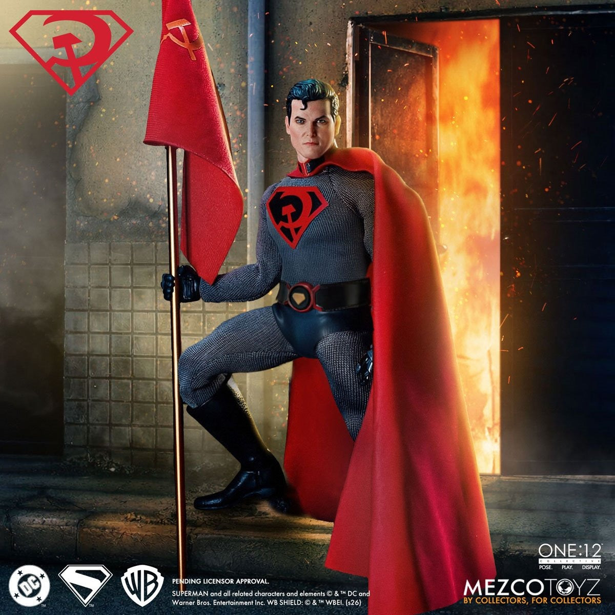 Superman: Red Son Mezco One:12 Collective Superman – Nerdzoic Toy