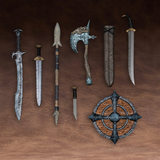 Savage Crucible Varnoks Unchained BUNDLE OF 2 - Action Figures