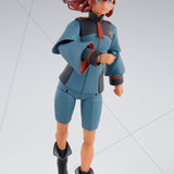 S.H. Figuarts Mobile Suit Gundam: The Witch From Mercury Suletta Mercury (Regular Uniform Version) with Option Set