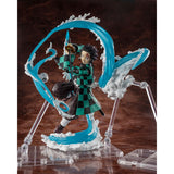 S.H.Figuarts Demon Slayer: Kimetsu No Yaiba Tanjiro Kamado & Giyu Tomioka Water Breathing Effect Parts Set