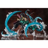 S.H.Figuarts Demon Slayer: Kimetsu No Yaiba Tanjiro Kamado & Giyu Tomioka Water Breathing Effect Parts Set
