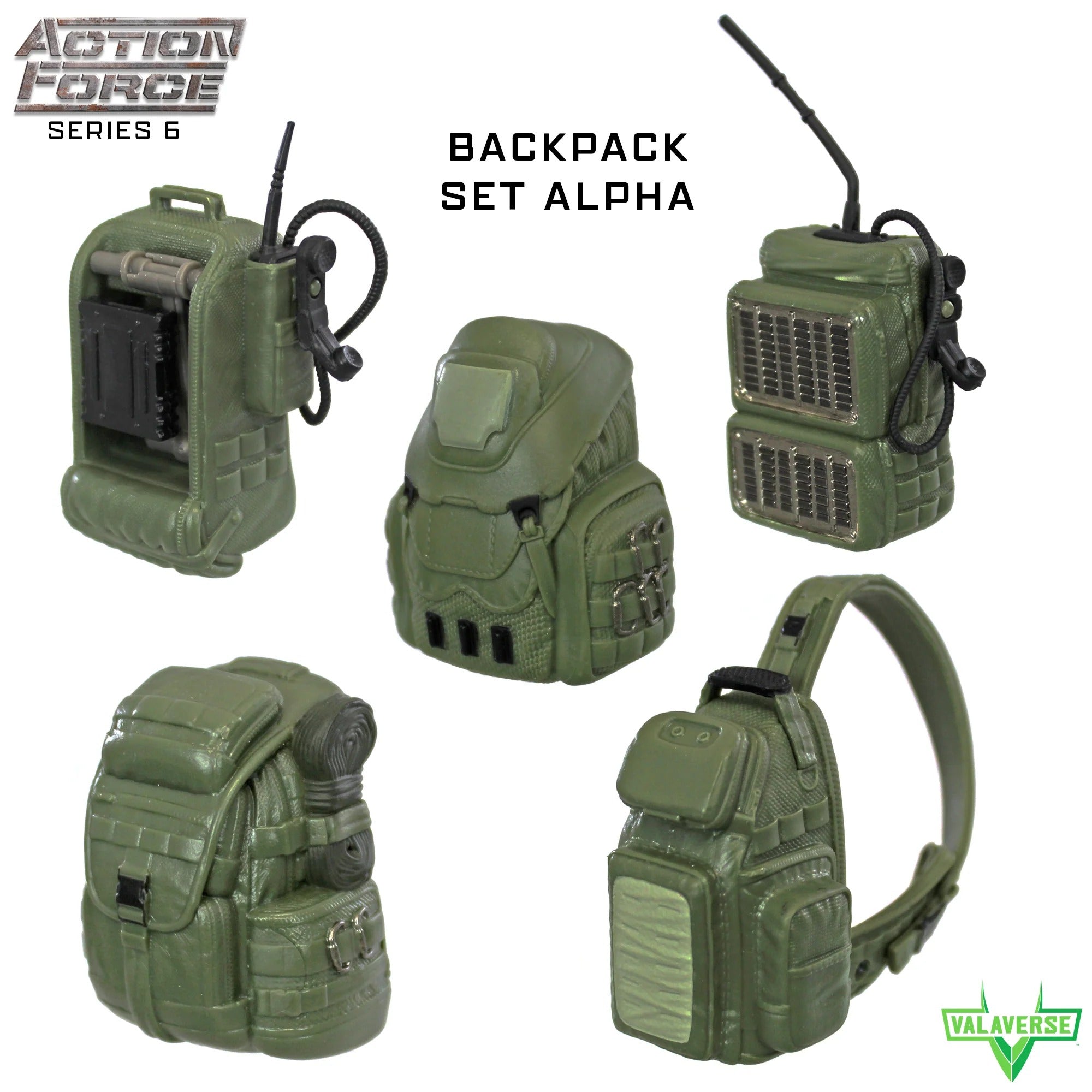 Action Force Backpack Set Alpha – Nerdzoic Toy Store