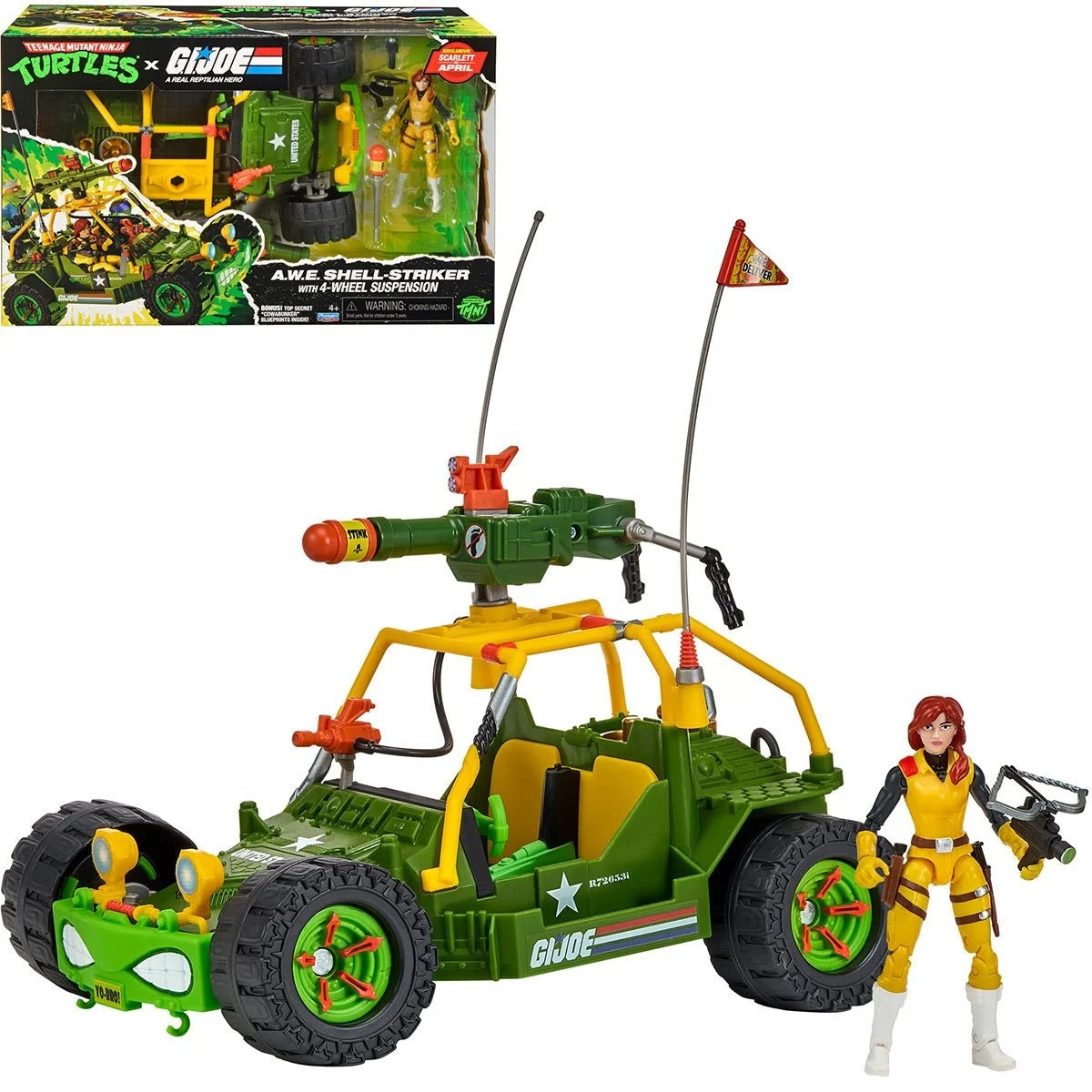 Teenage Mutant Ninja Turtles x G.I. Joe All-Weather and