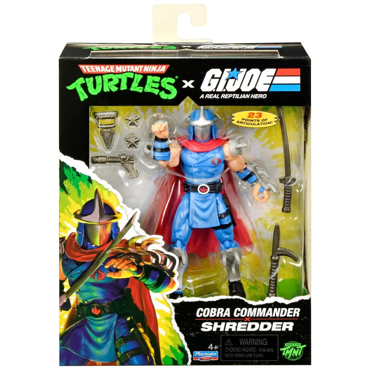 Teenage Mutant Ninja Turtles x G.I. Joe Shredder x Cobra Commander