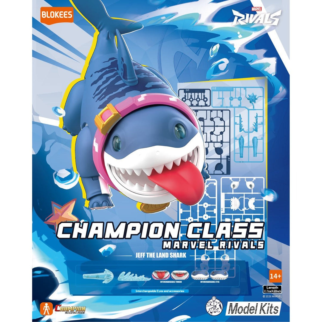 Blokees Marvel Rivals Champion Class 12 Jeff the Land Shark – Nerdzoic ...