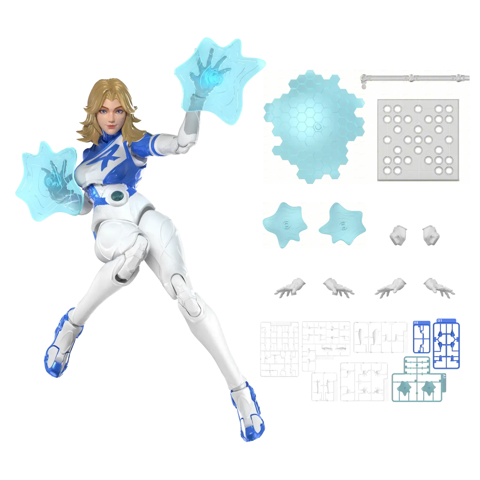 Marvel Rivals Champ Invisible Woman Blokees Marvel Rivals Champion Class 11 Invisible Woman – Nerdzoic Toy ...