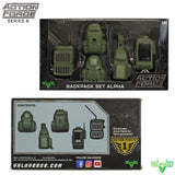 Action Force Backpack Set Alpha