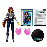 DC Direct Digital Blackfire (The New Teen Titans) w/McFarlane Toys Digital Collectible
