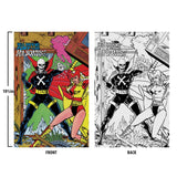 DC Multiverse Gold Label Mr. Bones & Obsidian w/Lithograph (Infinity Inc #16) SET OF 2