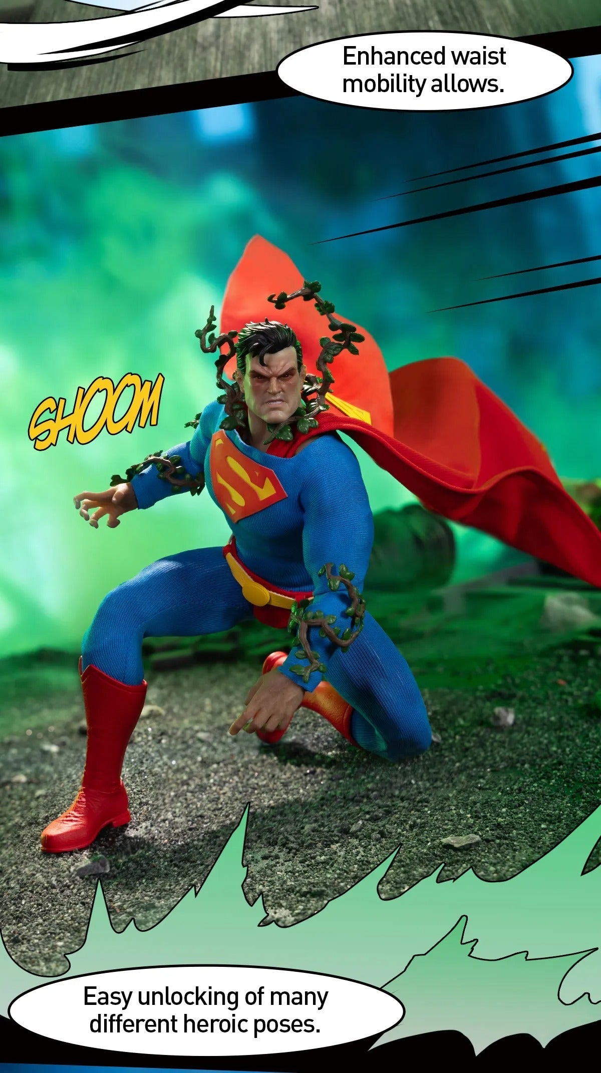 Gong Studios X Pop Mart Batman: Hush Superman (1:12 Scale