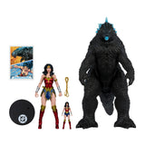 DC Multiverse Wonder Woman vs Godzilla