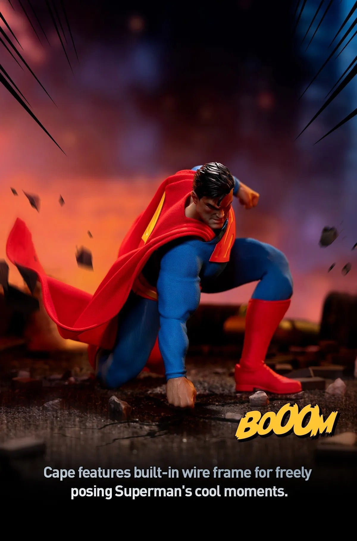 Gong Studios X Pop Mart Batman: Hush Superman (1:12 Scale