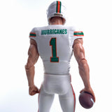 Collegiate Legends Miami Hurricanes #1 Walk-On Player (Light Skin)
