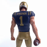 Collegiate Legends Navy Midshipmen #1 Walk-On Player (Light Skin)