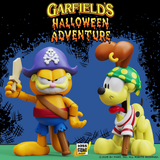 Boss Fight Studios Garfield’s Halloween Adventure Pirate Garfield and Pirate Odie 2-Pack