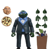NECA Teenage Mutant Ninja Turtles Ultimate Tuxedo Leonardo (1987 Cartoon)