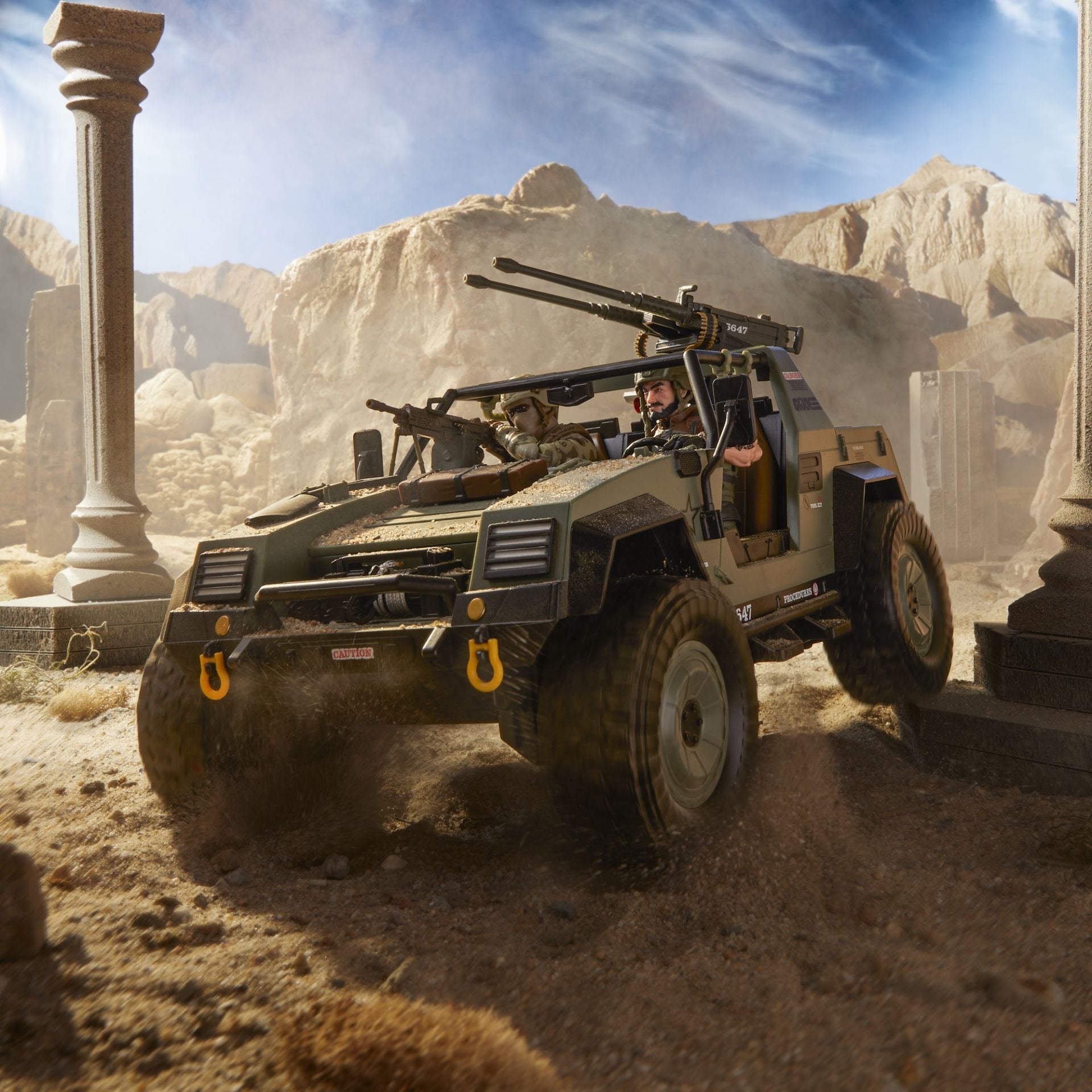 G.I. Joe Classified Series Vehicle Bundle: #112 VAMP & #182 M.M.S. - Action Figures